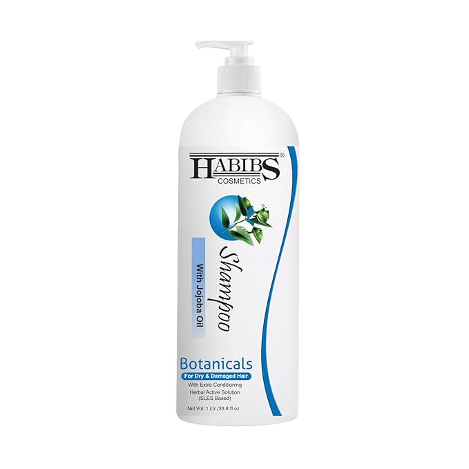 Habibs Cosmetics Professional Hair Shampoo with Jojoba Oil