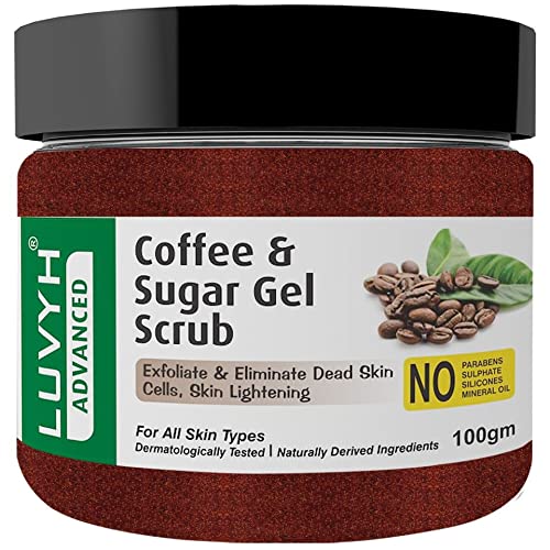 Luvyh Face Scrub for Women & Men Removes Tan - 100 gms