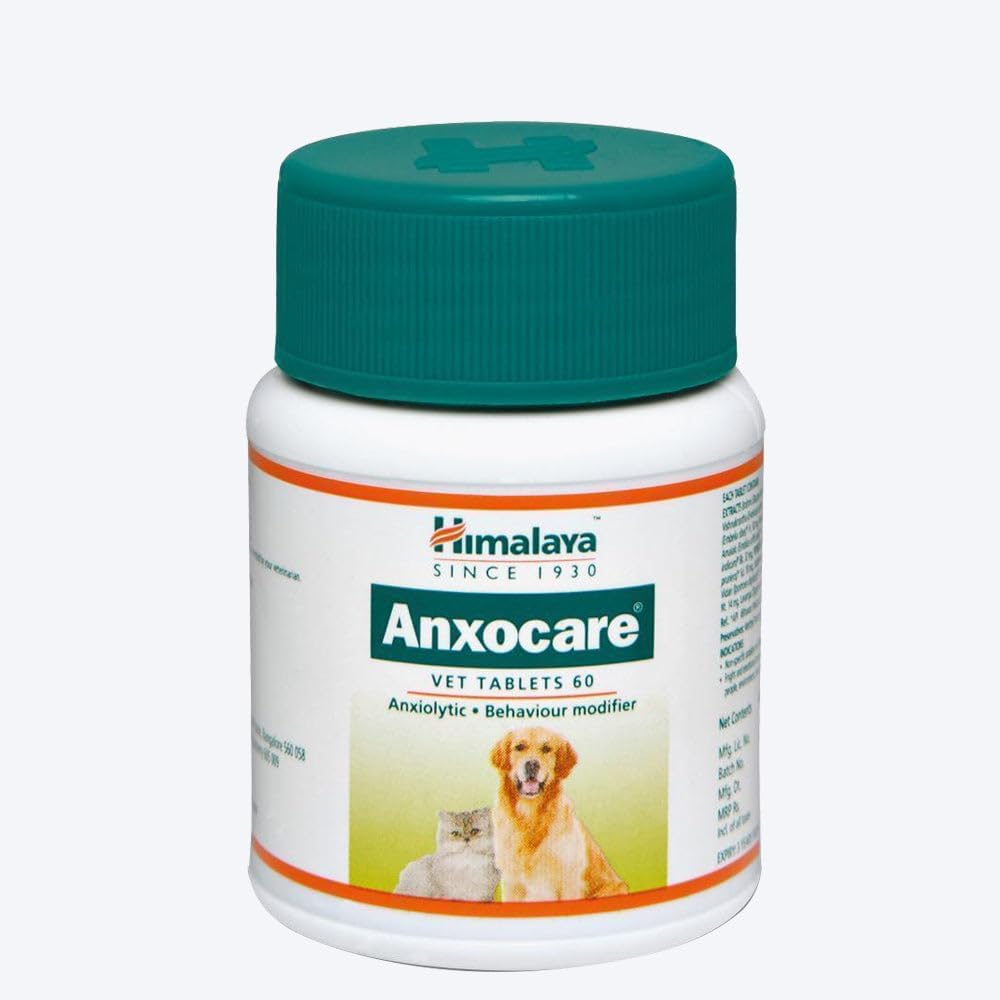Himalaya Anxocare Vet Tablet for Dog | 60 Tablets
