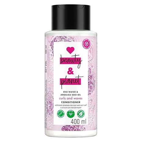 Love Beauty & Planet Rice Water & Angelica Seed Oil Curl Conditioner - 400 ml