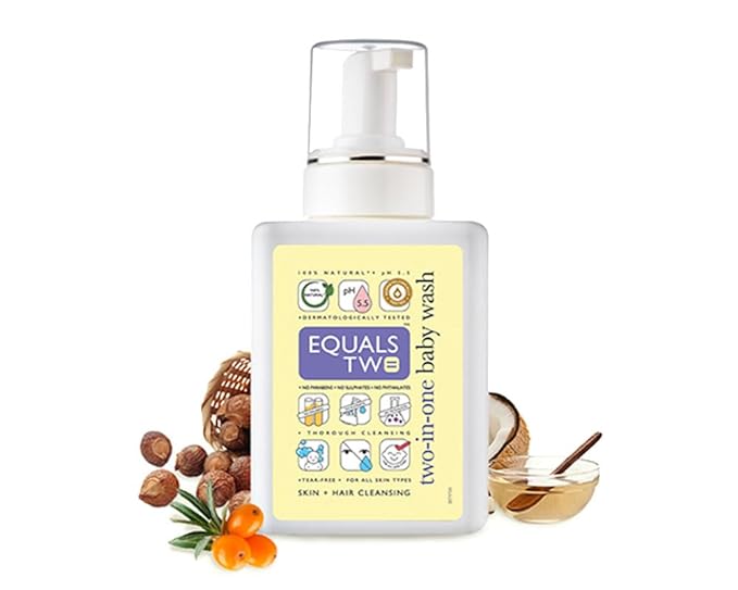EqualsTwo Two-In-One Baby Wash For Bath - 500 ml