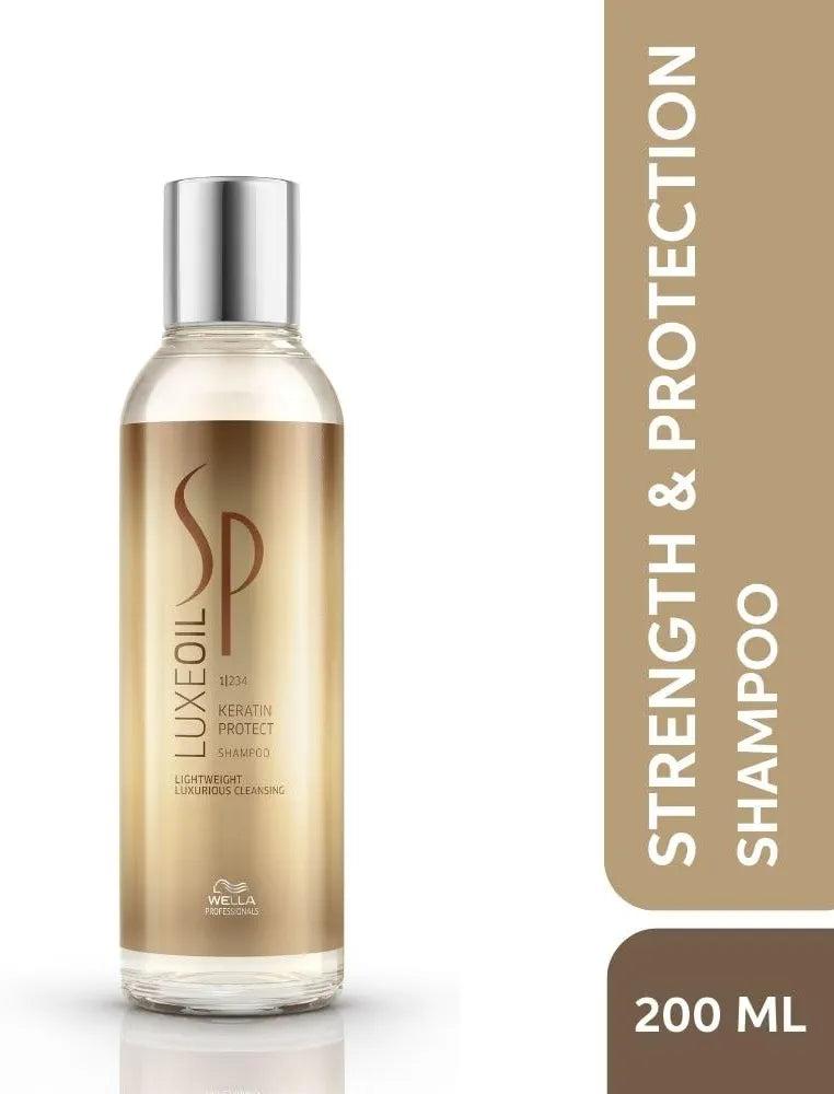 Wella Professionals SP LuxeOil Keratin Protect Shampoo - 200 ml