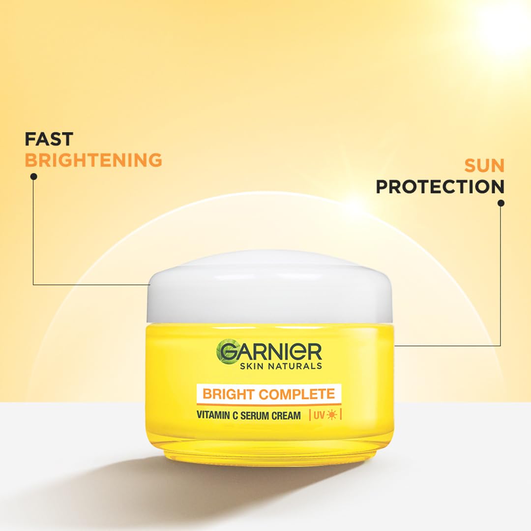 Garnier Skin Naturals Bright Complete Vitamin C Serum Cream - 45 gms