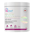 Glow Collagen Powder 250Gm, 25 Servings | Korean Marine Flavored Collagen for Women & Men (Mix Berry)