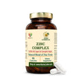 Nutraliebe Zinc Complex with Copper – High Absorption Zinc Gluconate, Methionine & Picolinate – Balanced Mineral Support for Immune Health, Skin, Hair & Cellular Function – 90 Vegetarian Capsules
