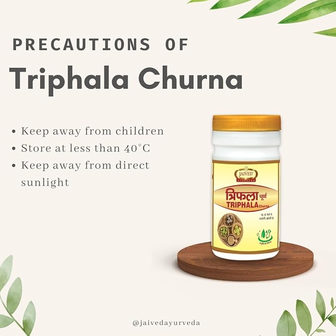 Jaived Ayurveda Triphla Churna - 100 Gms