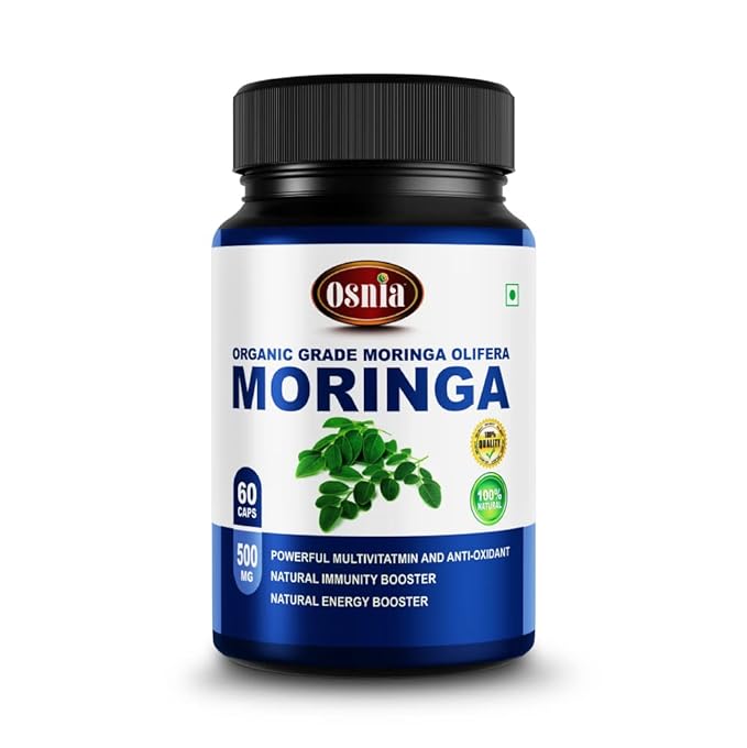 Osnia Moringa Extract Veg Supplement - 60 Capsules