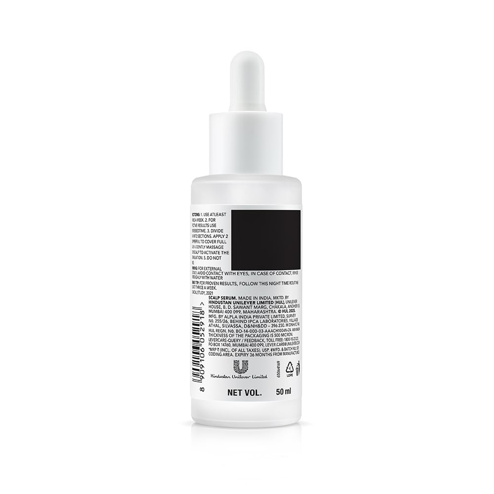 Novology Sebosys Control Scalp Serum for 48hrs Oil Control with 1% Capryloyl, Salicylic Acid, Niacinamide| Targets greasy hair and itchy scalp | 50ml