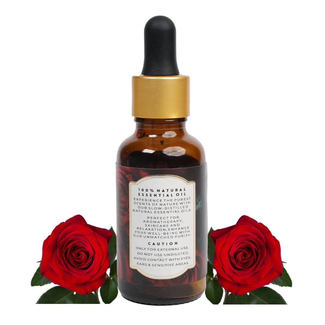 Enhanced Essentials Luxurious ROSE Essential Oil - 30 ml