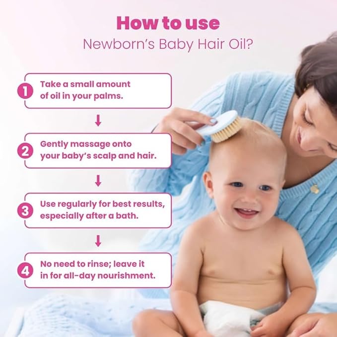 Newborn’s Nourishing Baby Hair Oil - 100 ml