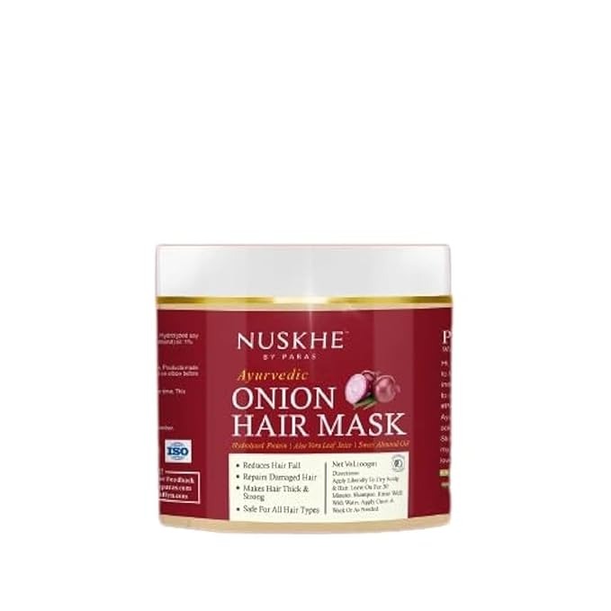 Nuskhe by Paras Onion Hair Mask for Men and Women - 100 gms