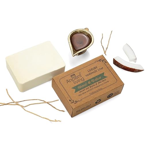 Ancient Living Neroli & Vetiver Luxury Handmade Soap - 100 gms