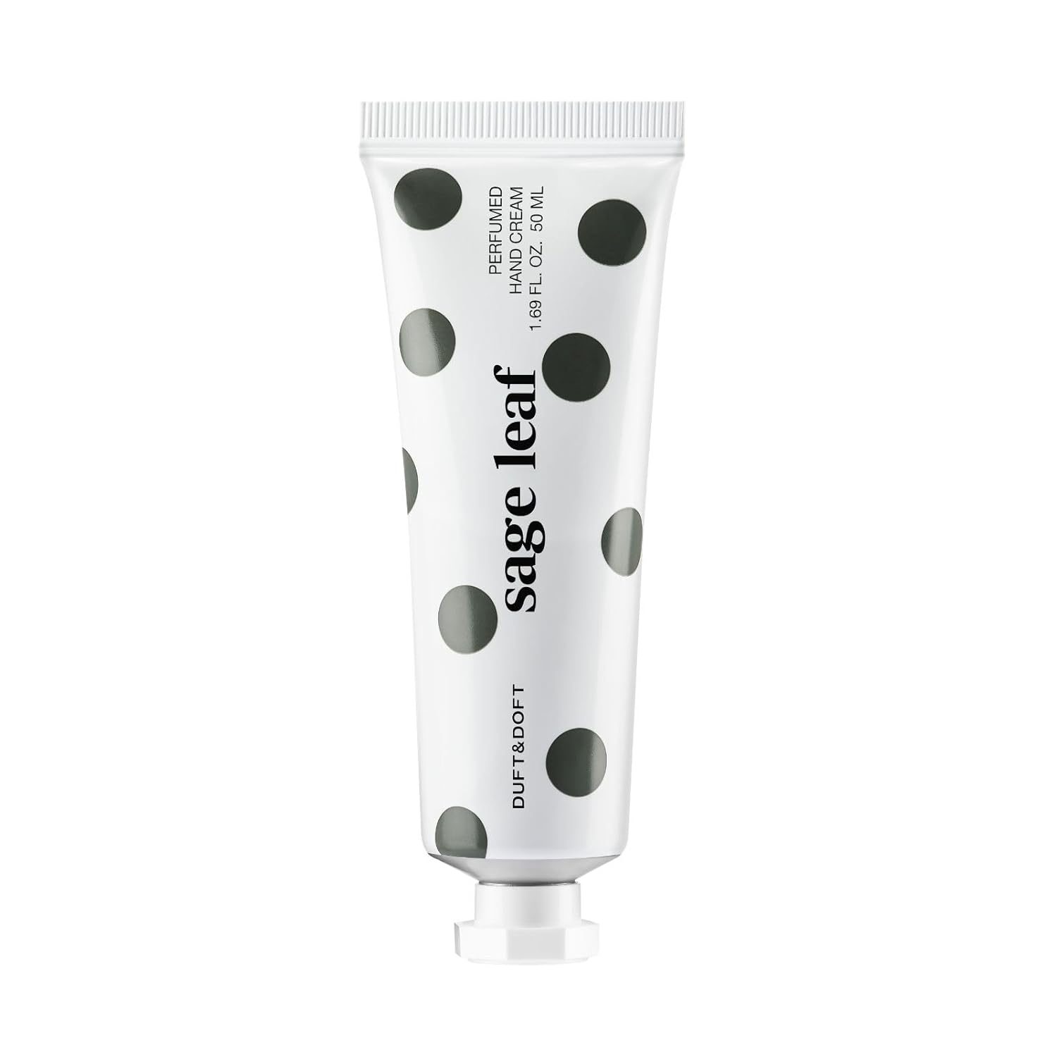 DUFT & DOFT Niche Perfume Hand Cream Sage Leaf (50ml): Herbal Cypress & Cedar, Cocoa Butter & Squalane for Intense Hydration & Softness