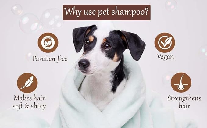 Pet Needs Oh My Dog Ultimate De-tanging Paraben Free Dog Shampoo With Mini Soft Silicone Dog Shampoo Dispenser Brush | 1000 Ml