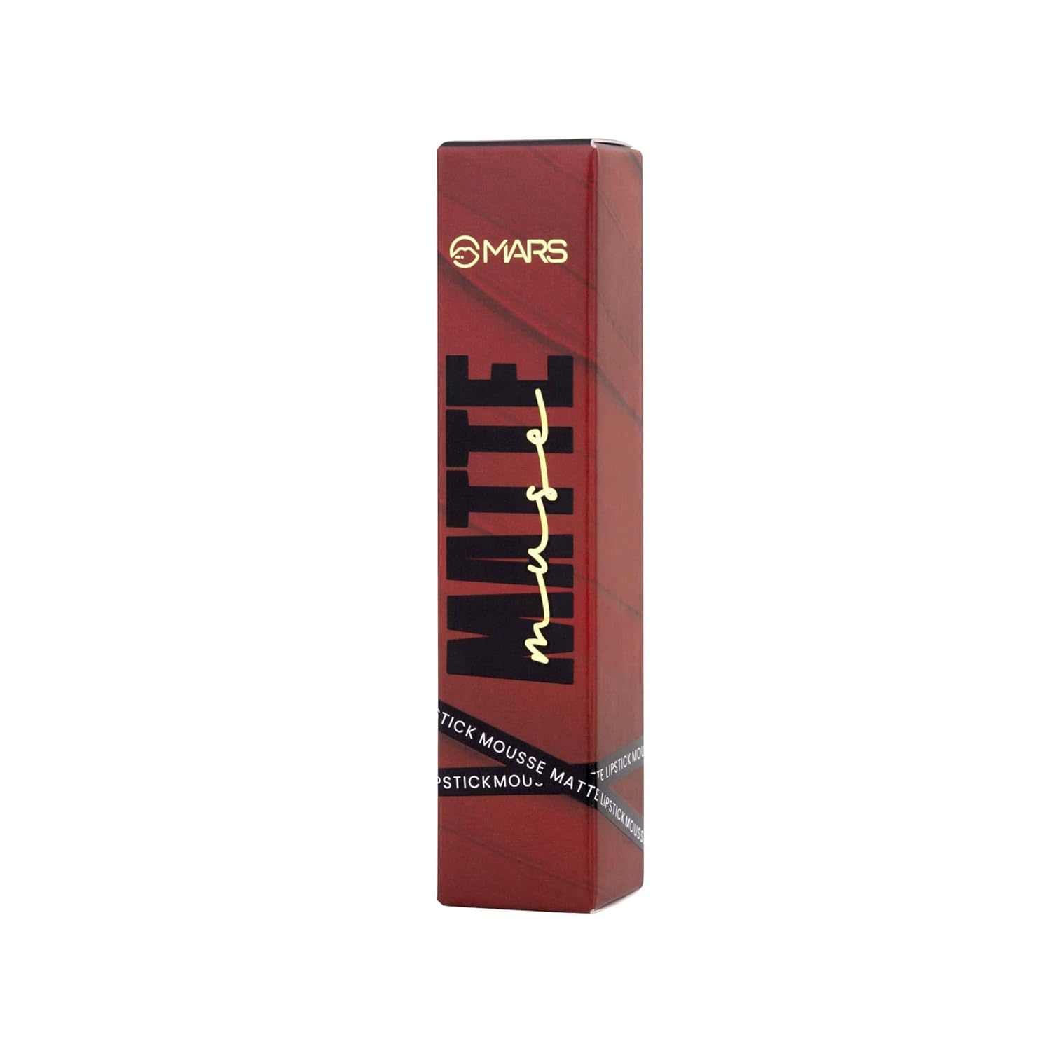 MARS Matte Muse Mousse Lipstick (3ml) (05-EMPRESS) with Doe-Foot Applicator | Highly Pigmented | Smooth Texture | Hydrating Formula | Blurry Lips Effect