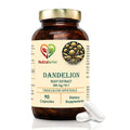 Nutraliebe Dandelion Root Extract 300mg - Taraxacum Officinale, 90 Capsules