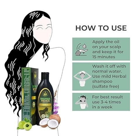 Bhumika VedicsHerbal Hair Oil For Men & Women - 200 ml (Pack of 2)