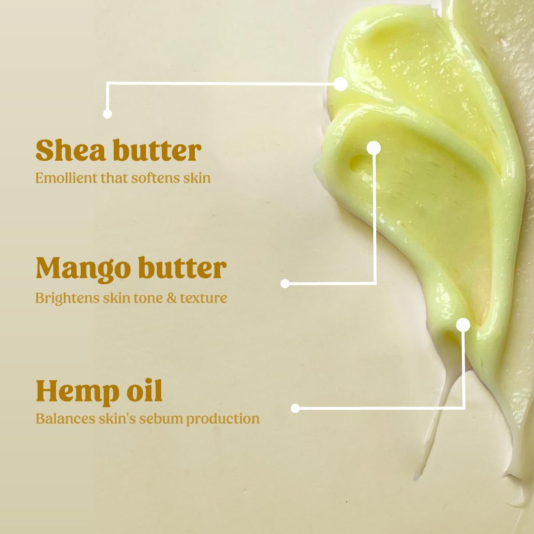 Vilvah Store Body Yogurt Mango and Hemp Lotion - 100 ml