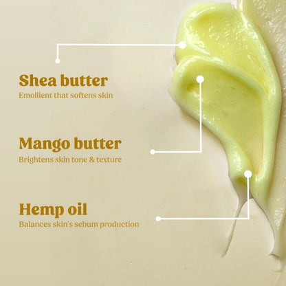 Vilvah Store Body Yogurt Mango and Hemp Lotion - 100 ml