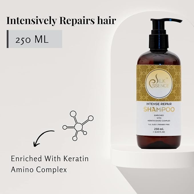 Silk Essence Intense Repair Keratin Shampoo - 250 ml