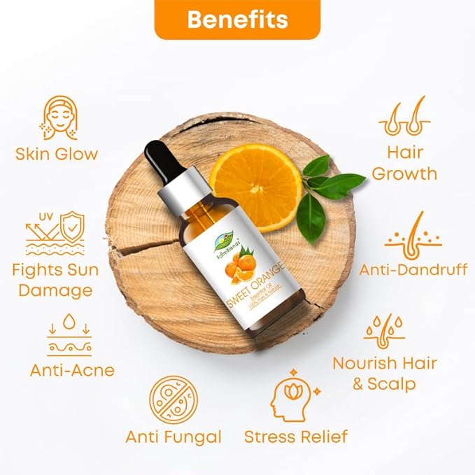 Farm Blends Sweet Orange Essential Oil - 10 ml