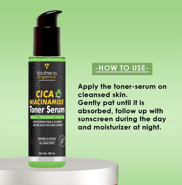 Volamena CICA & Caffine Face Toner Serum - 100 ml