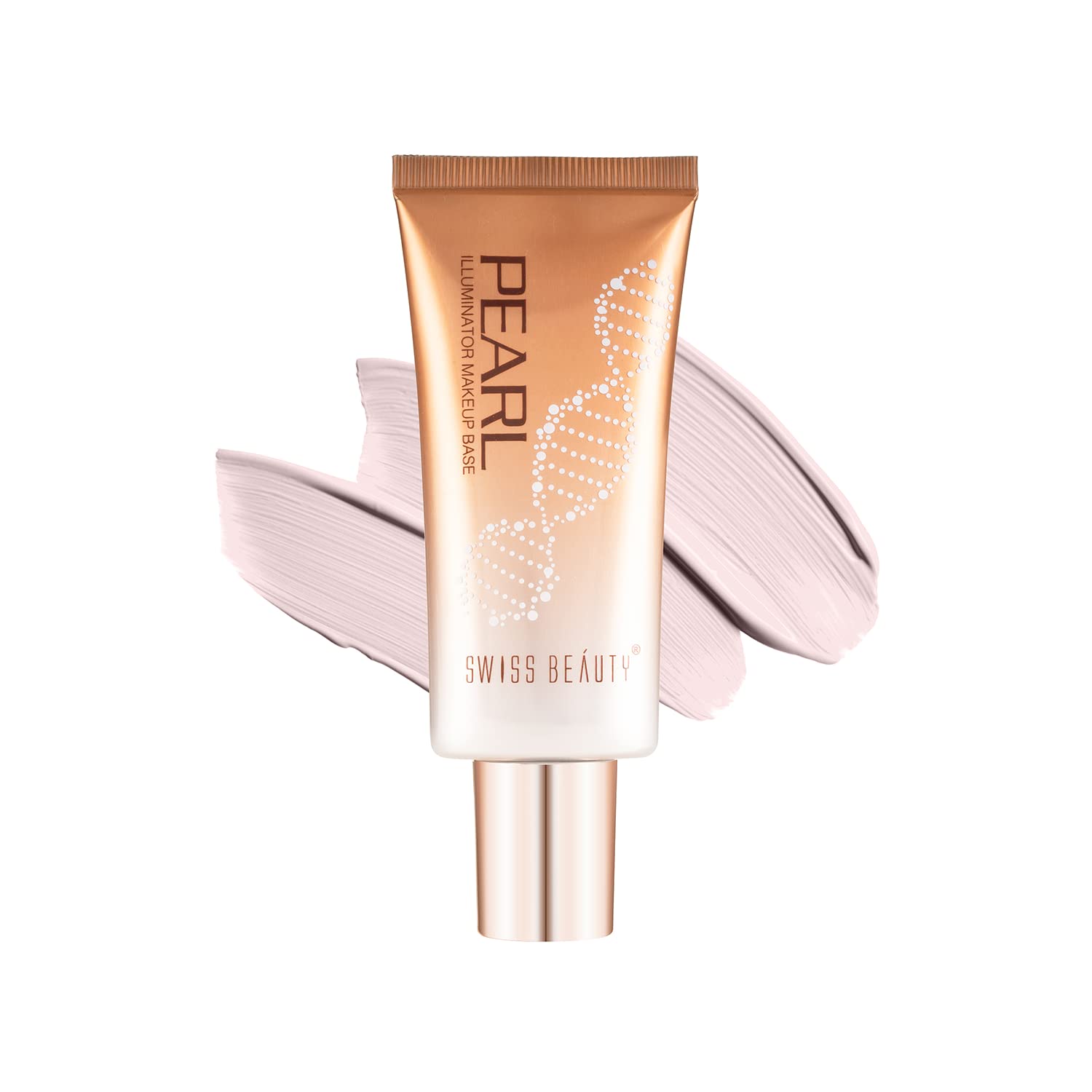 Swiss Beauty Foundation Pearl Illuminator Liquid Highlighter with radiance finish | Waterproof, Easily Blendable Illuminator for Face makeup | Shade -02, 35gm |