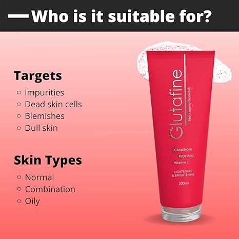 Ethiglo Glutafine Face Wash - 200 ml