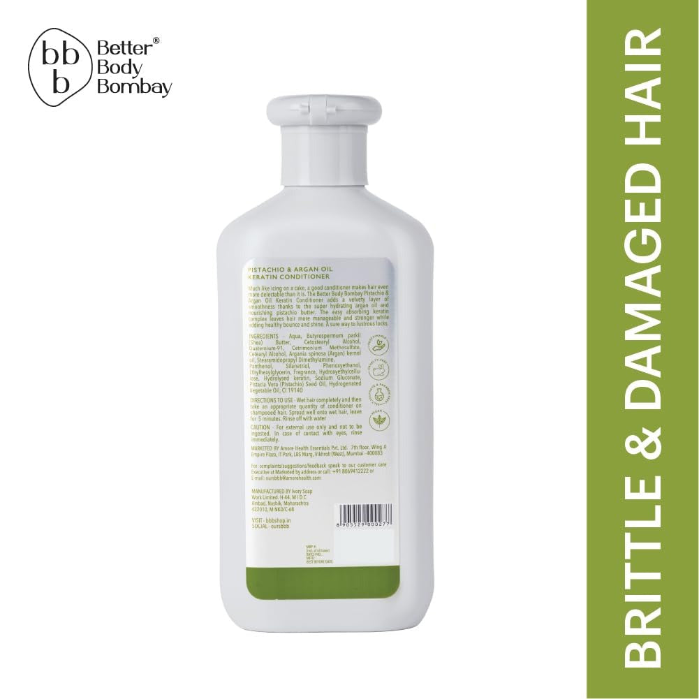 Better Body Bombay Pistachio & Argan Oil Conditioner - 300 ml