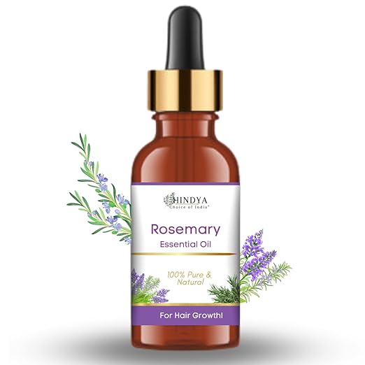 Hindya Ayurvedic Luxury Rosemary Essential Oil For Hair Growth - 15 ml
