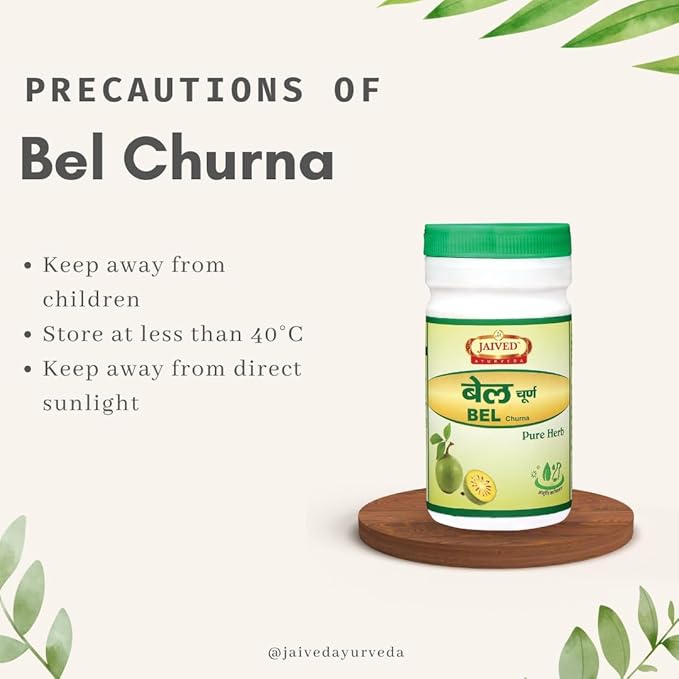 Jaived Ayurveda Bel Churna - 100 Gms (Pack of 3)