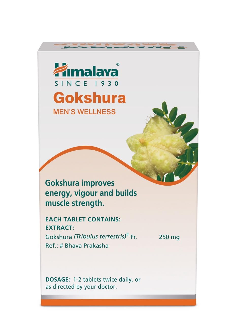 Himalaya Herbals Gokshura (Tribulus Terrestris) I Pure Herb I 120 Capsules I Men S Wellness I Improves Vigour I Boosts Strength And Stamina I 250 Mg Extract Of Gokshura..