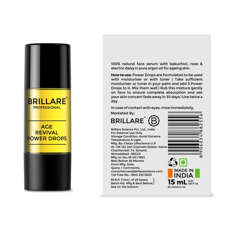 Brillare Real Mahabhringraj Oil with 14 Traditional Herbs, 100% Natural, Cold Pressed Oil