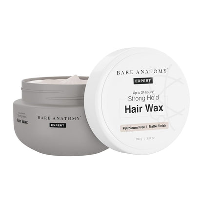Bare Anatomy Expert 24 Hours Strong Hold Hair Wax - 100 gms