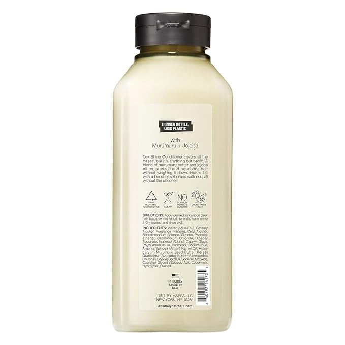 Anomaly Shine Unscented Conditioner - 325 ml