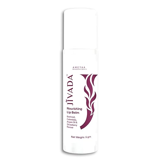 Jivada Nourishing Lip Balm with Beetroot Shea Butter - 5 gms