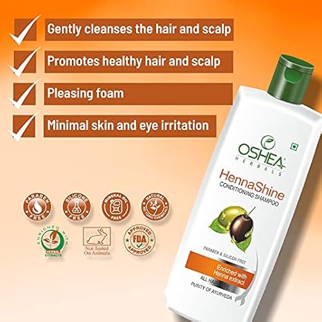Oshea Herbals Heenashine Conditioning Shampoo - 200 ml