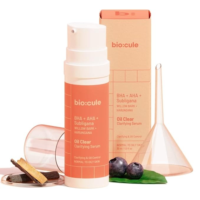 Biocule Oil Clear Clarifying Serum AHA BHA Serum - 30 ml