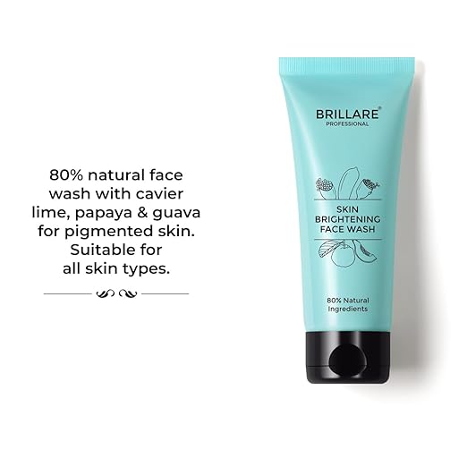 Brillare Professional Skin Brightening Lightening Face Wash - 100 ml
