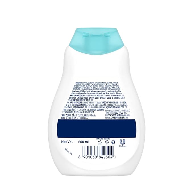 Baby Dove Shampoo Mild No Tears Rich - 200 ml