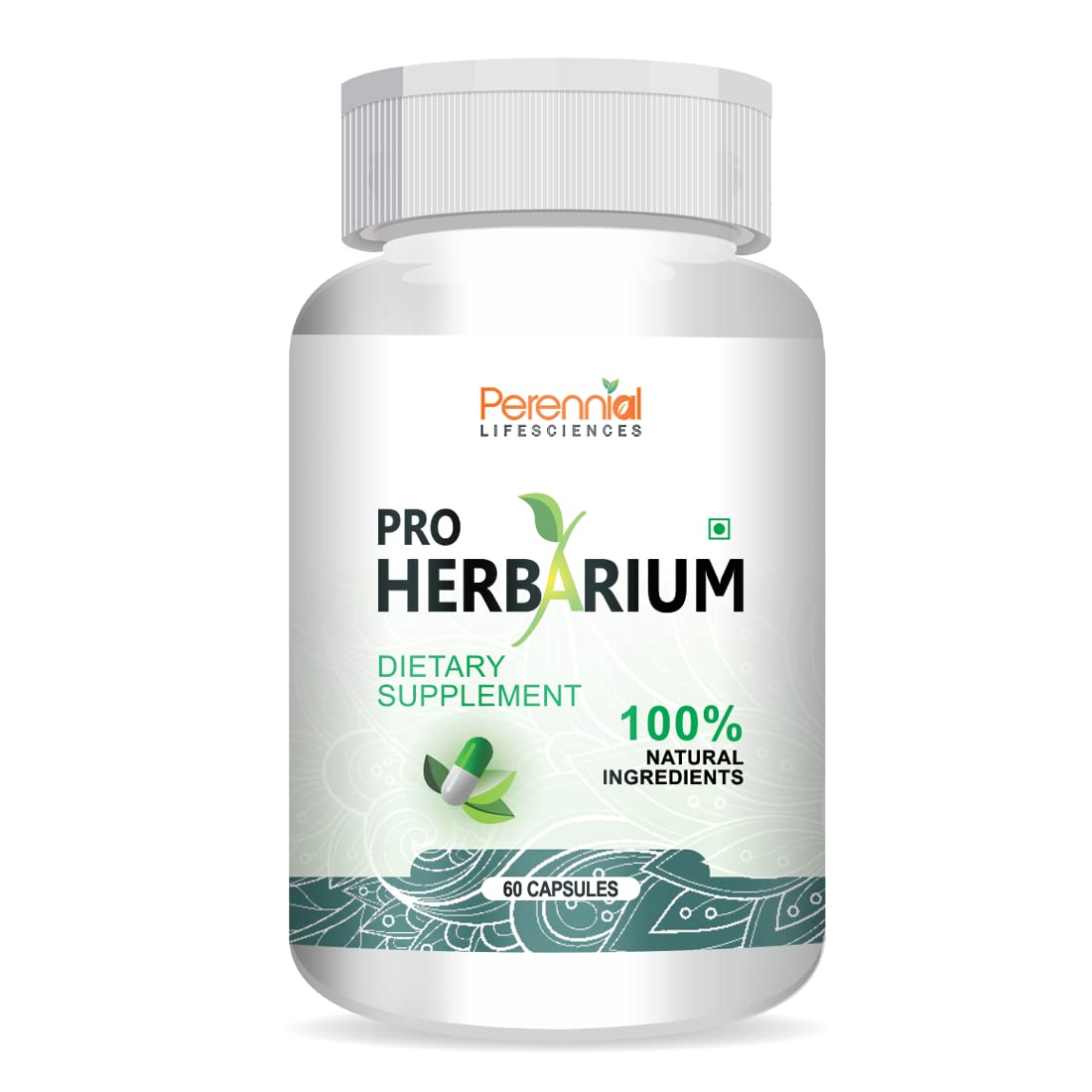 Pro Herbarium Protects Liver, Heart, Lungs, Stomach & Skin from Parasites For Men & Women (60 Capsules)