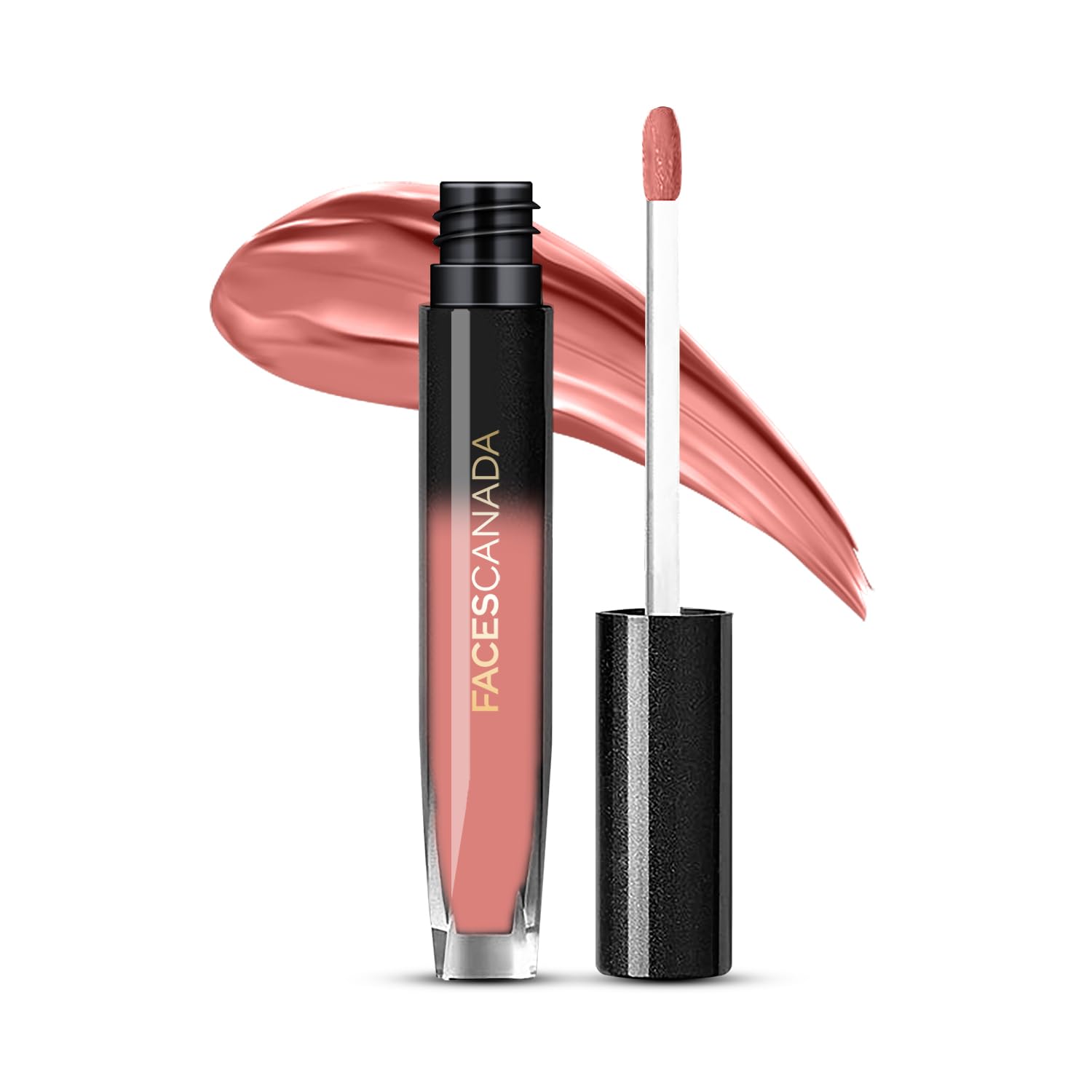 FACESCANADA Comfy Silk Liquid Lipstick - Mystic Nude 13, 3Ml | Satin Matte HD Finish | Luxe Comfort | Longlasting | No Dryness | Smooth Texture | Mulberry Oil & Shea Butter For Plump Hydrated Lips