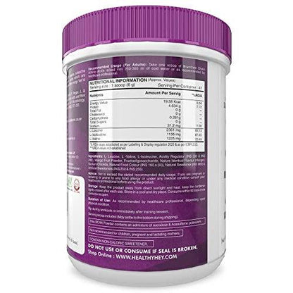 HealthyHey BCAA Powder 2:1:1 - Tangy Orange - 250 gms