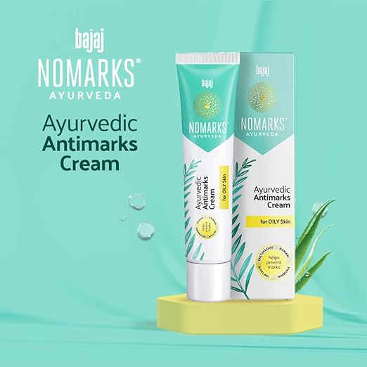 Bajaj Nomarks Ayurvedic Antimarks Cream for Oily skin - 25 gms