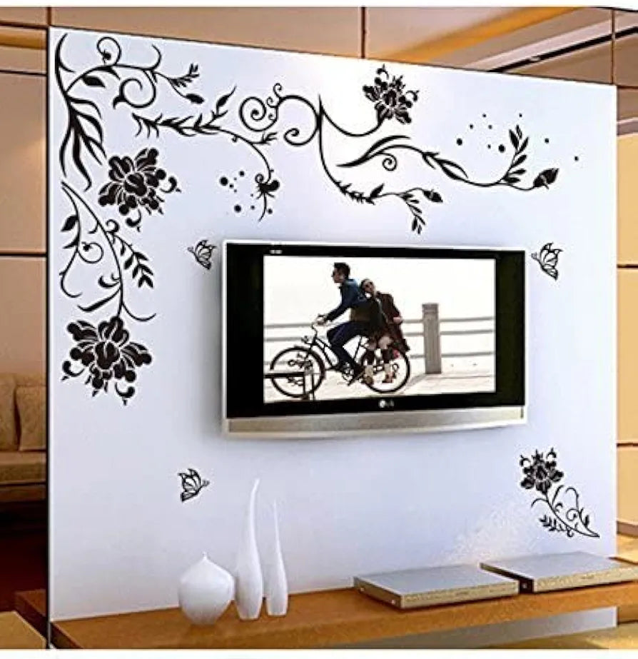 Decals Design Butterflies Corner Wall Sticker