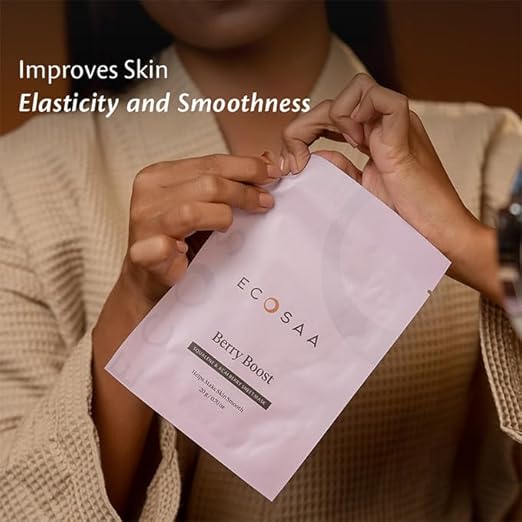 Ecosaa Berry Boost Sheet Mask - 20 gms