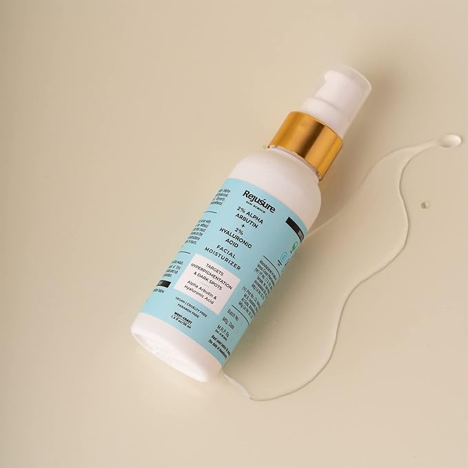 Rejusure Alpha Arbutin 2% + Hyaluronic Acid 2% Face Moisturizer - 50 Ml