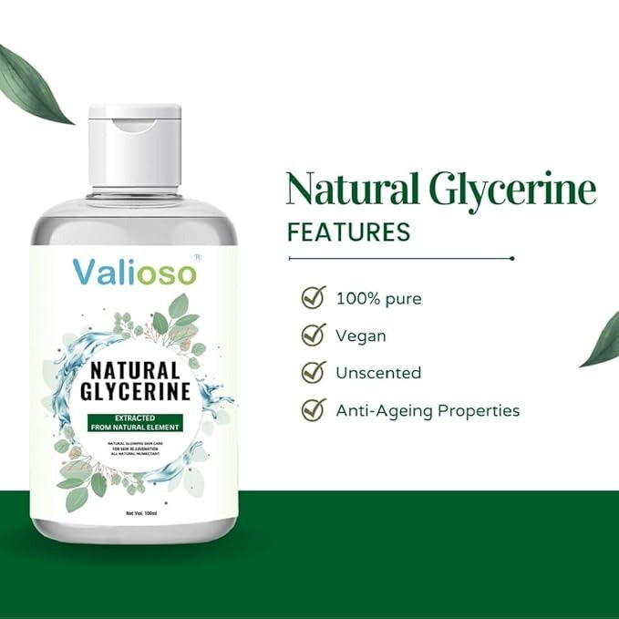 Valioso Pure Glycerine For Face Beauty And Skin Care Skin Moisturizer Gel - 100 ml