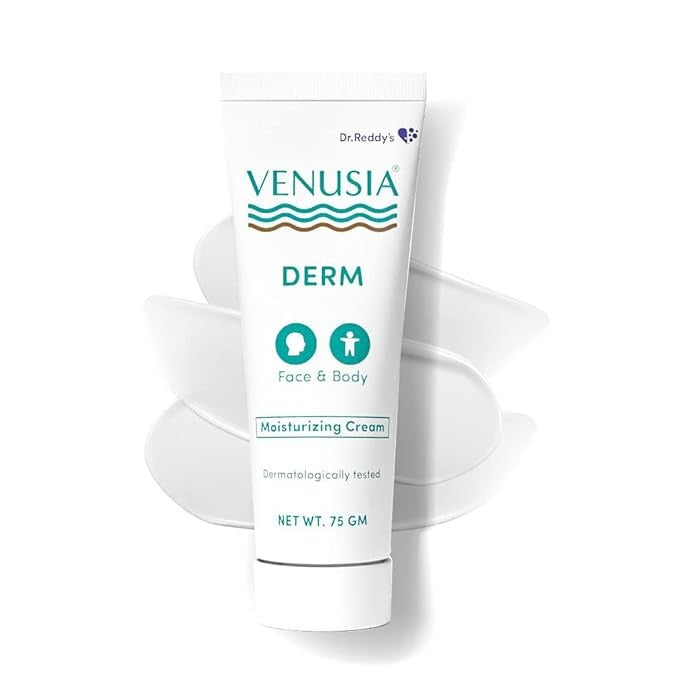 Dr. Reddy's Venusia Derm Moisturizing Lotion For Face And Body - 75 gms