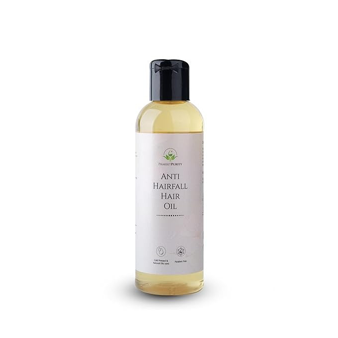 PrakritPurity Anti Hairfall Hair Oil With Thyme & Tamanu Oil - 100 ml